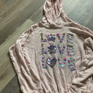 Girls Unicorn Love Shirt